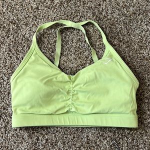 gymshark ruched training sports bra